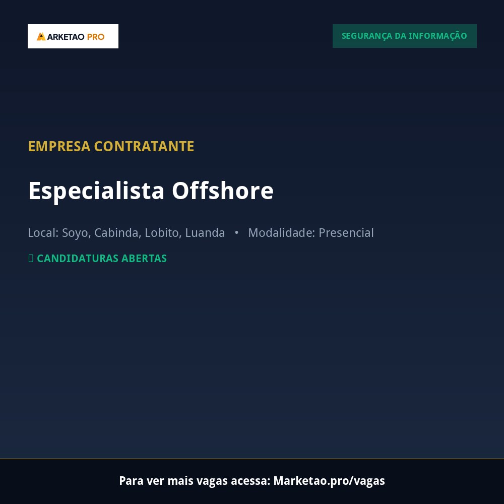 Especialista Offshore