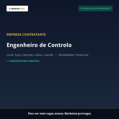 Engenheiro de Controlo