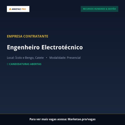Engenheiro Electrotécnico