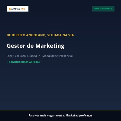 Gestor de Marketing