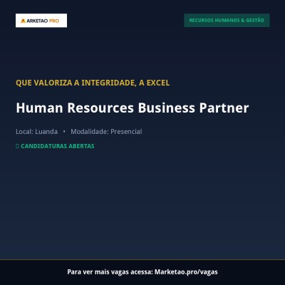 Human Resources Business Partner