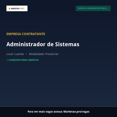 Administrador de Sistemas