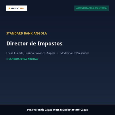 Director de Impostos