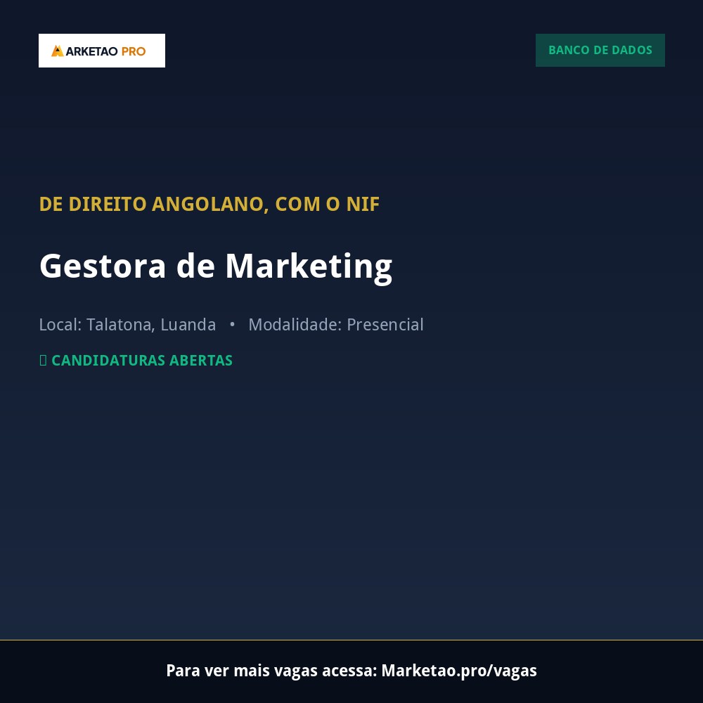 Gestora de Marketing