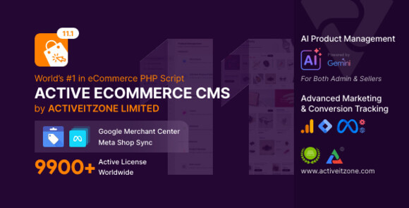 Active eCommerce CMS v11.3 – Plataforma Multivendedor para Criar Marketplaces Online baixar