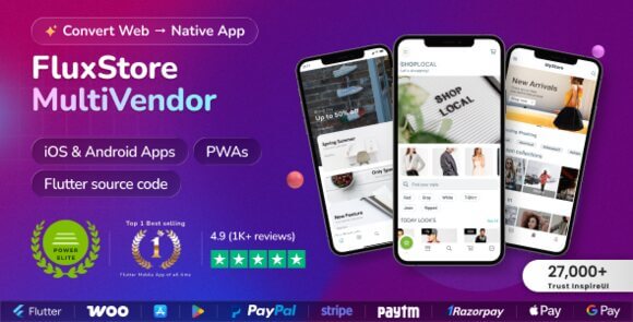 FluxStore Multi Vendor v6.3.0 – Código-Fonte Flutter para Marketplace baixar